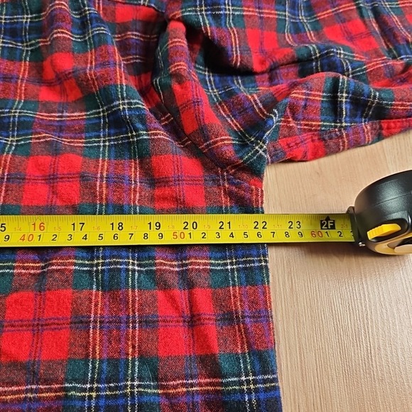 VTG Pendleton Board Shirt Mens Large Maclean Tartan Plaid Virgin Wool USA 70s - Picture 11 of 13
